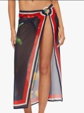 NWT Weworewhat o ring midi cover up swim
Skirt size l